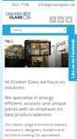 Mobile Screenshot of greaterglass.com.au